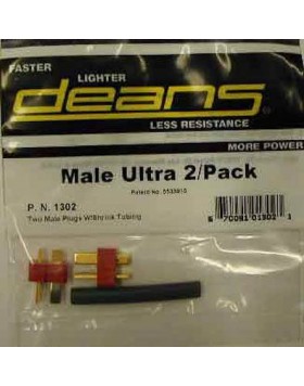 Deans Male 2 Pack DEANSMALPACK P.N 1302 670091013021