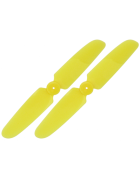 Plastic Tail Blade 65mm-Yellow - Trex 150 DFC