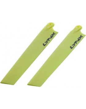 LX61054 - MCPX - Lynx Plastic Main Blade 105 mm - Yellow Neon