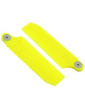 Extreme Edition Tail Blades – 112mm – Neon Yellow 700 Size KBDD4086
