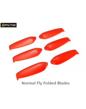 200QX Normal Foldable Blade -Red 6 pcs, 3R+3L HF200QX03RD