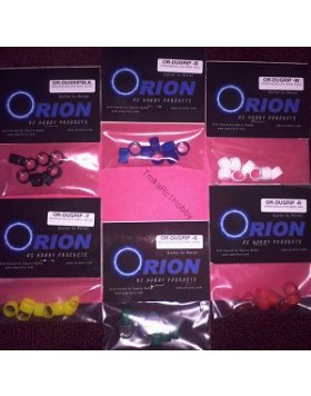 ORION RC DEANS ULTRA GRIPS (8 PCS) YELLOW [OR-DUGRIP-Y]