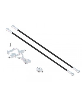 LX0349 - MCPX-BL - Ultra Tail Boom Support Set - Silver
