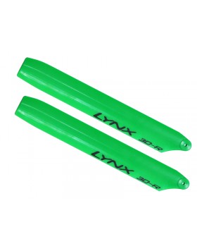 LX61252-R - Plastic Main Blade 125 mm - Stretch MCPX-BL - Replica Edition - Green