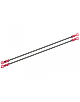 Carbon Tail Boom Support set (RED) - BLADE 130X Model #: MH-130X107