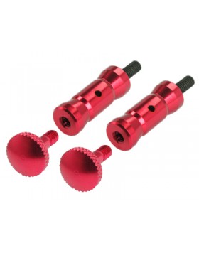 Aluminum Deluxe Canopy Mount set (RED) - BLADE 550X Model #: MH-550X105C2