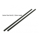 CF Tail Boom Support Rod Set - Blade 130X 130X814-CF