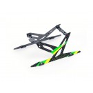 Carbon Landing Skid Set (Green) - Blade 130X B130X11-G