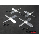 FuriousFPV High Performance 1935-4 Propellers - Transparent (2CW & 2CCW) FPV-0152-S