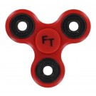 FIDGETEC TRI SPINNER FIDGET TOY WITH PREMIUM BEARINGS - RED FT-TSRED