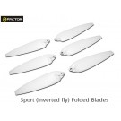 200QX Sport Foldable Blade -White 6 pcs, 3R+3L HF200QX04WT