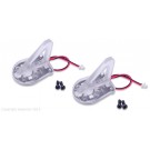 HYPERION VENGEANCE LANDING GEAR WITH LIGHTS RED, 2 PCS HP-VGEARRED