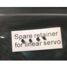 SERVO RETAINING COLLARS / SPARE RETAINERS FOR LINEAR SERVO EFLH1067