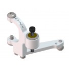 LX0538 - 450 X - PrecisionTail Bell Crank Lever - Silver
