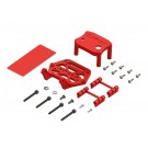 LX2624-7 - Torrent 110 - Soft Mount Support Set - 20x20 FC - Micro Swift Camera, Red Color