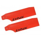 LX60621 - Lynx Plastic Tail Blade 62 mm - Orange