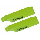 LX60624 - Lynx Plastic Tail Blade 62 mm - Yellow