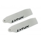 LX60828 - Plastic Tail Blade 82 mm - White