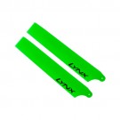 LX60852 - NANO CPX - Lynx Plastic Main Blade 85 mm - Green Neon