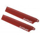 LX60857 - NANO CPX - Lynx Plastic Main Blade 85 mm - Red