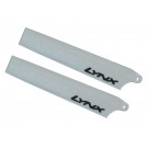 LX60858 - NANO CPX - Lynx Plastic Main Blade 85 mm - White