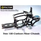 Trex 150 Carbon and 7075 Alloy Chassis -Silver
