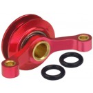 Precision CNC Aluminum Tail Pitch Slider (RED) – BLADE 300X Model #: MH-300X127 