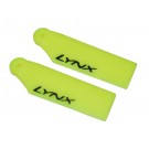 LX70364 - 180CFX - Lynx Plastic Tail Blade 36 mm - Yellow