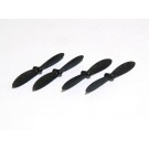 XWL02 Carbon Fiber Polymer Propellers 55mm, 1 set for Micro Quad
