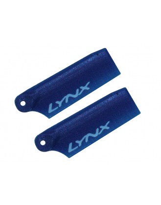 LX60295 - 130 X - Lynx Plastic Tail Blade 29 mm - Blue Sky