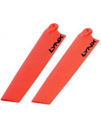 LX61051 - MCPX - Lynx Plastic Main Blade 105 mm - Orange Neon 