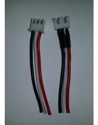 JST-XH Male / Female 22 AWG Silicone