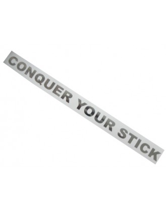 CONQUER Your Stick Decal - Large Size (1.7cm x 30cm) FUP-020L