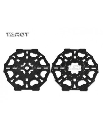 Tarot 8 axes pure carbon fiber adapter main cover set