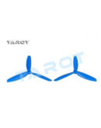 Tarot 6 inch 3 Leaf Propeller (ABS) CW&CCW / blue	