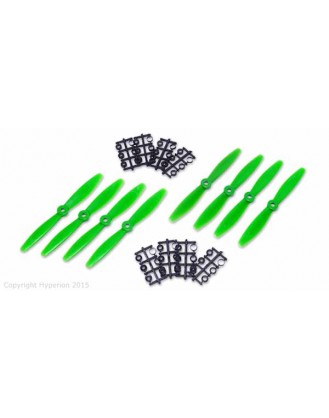 HYPERION BULLNOSE 6 X 4 PROPS GREEN 4 CW, 4 CCW HP-P6X4G4