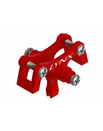LX0803 - 130X - Tail Boom Clamp V2 Edition - Red
