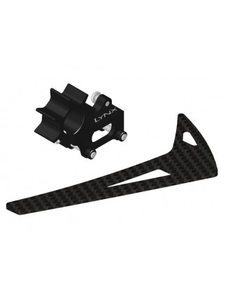 LX0930 - TREX 150 - Cooled Tail Motor Support - Black