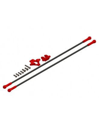 LX1108 - T 150 - Ultra Main Frame - Tail Boom Support - Red