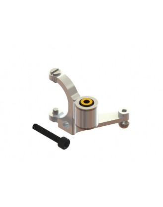 LX1396 - 180CFX - Precision Tail Bell Crank Lever - Silver