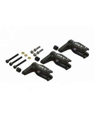 LX1808-OXY3 - Pro Edition Main Grip- Black, 3Pcs-Set