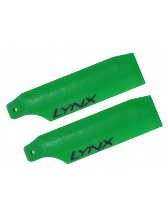 LX60622 - Lynx Plastic Tail Blade 62 mm - Green