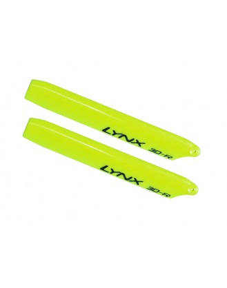 LX60854-R - Plastic Main Blade 85 mm - NANO CPX - Replica Edition - Yellow