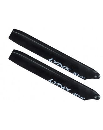 LX61153-R- Plastic Main Blade 115 mm - MCPX-BL - Replica Edition - Black