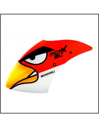 MCPXBL080AB: Airbrush Fiberglass Angry Bird Canopy - MCPXB