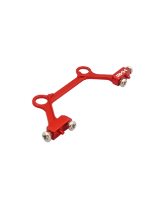 CNC AL Tail Boom Support Mount Set (Red)  mCPXBL815-R