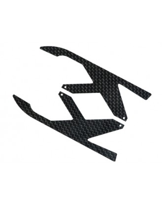 Carbon Fiber Landing Skids "Y" Style (for MH-130X006/106 series) Model #: MH-130X006LY