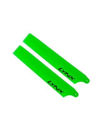 LX60852 - NANO CPX - Lynx Plastic Main Blade 85 mm - Green Neon