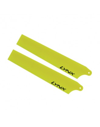 LX60854 - NANO CPX - Lynx Plastic Main Blade 85 mm - Yellow Neon