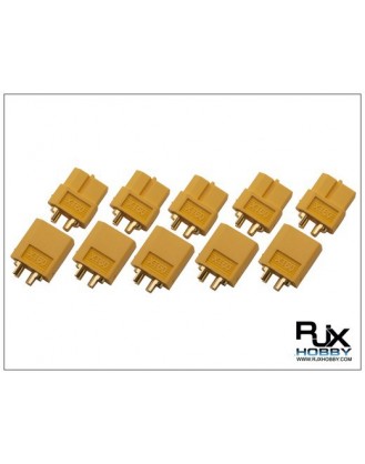 RJX XT60 Connector Male and Female x5 pairs